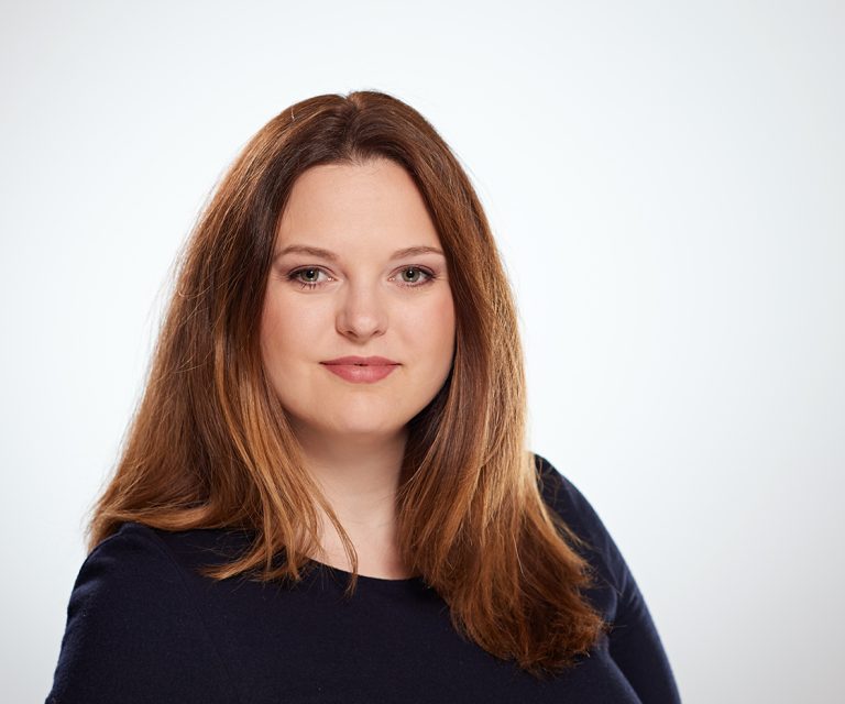 Bewerbungsfotografie einer Dame